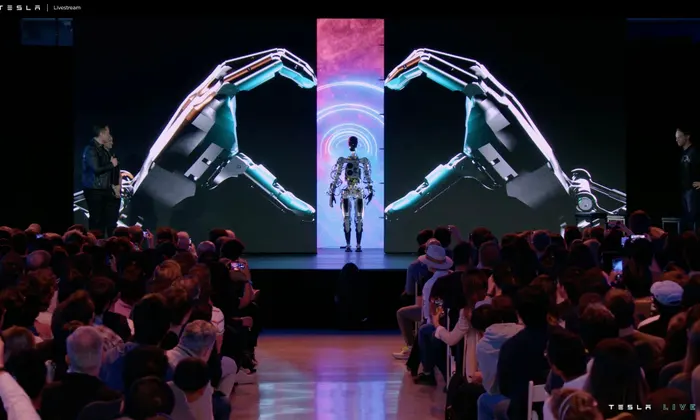 Elon Musk unveils humanoid ‘Optimus’ robot at Tesla’s AI Day